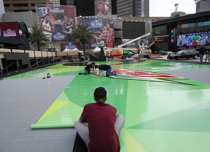 NBA žvaigždės renkasi Naujajame Orleane (Scanpix nuotr.)