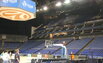O2 arena neprasidėjus rungtynėms