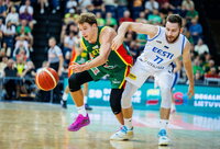 R.Jokubaitis apžvelgė pirmąjį kontrolinį mačą (BNS nuotr.)