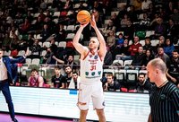 O.Olisevičius prametė visus tolimus metimus (FIBA Europe nuotr.)