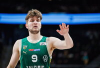 D.Giedraitis žais rinktinėje (BNS nuotr.)
