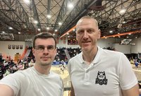 A.Bružas ir D.Zavackas lankėsi turnyre Portsmute (Klubo nuotr.)