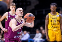 D.Bičkauskis šaudė svarbius metimus (Foto: Rokas Lukoševičius)