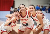 Ispanijos merginos žais finale (FIBA Europe nuotr.)