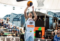 E.Džiaugys turnyrą pradėjo solidžiai (FIBA nuotr.)