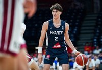 M.Lemoine'as buvo sunkiai sustabdomas (FIBA Europe nuotr.)