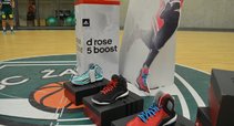 „Adidas“ „D Rose 5 Boost“ krepšinio batelių pristatymas