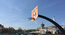 Krepšinio aikštelės prie Baltojo tilto