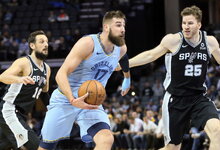 NBA: „Grizzlies“ – „Spurs“