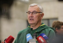 Lietuvos rinktinės treniruotė