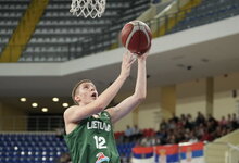 U16 finalas: Lietuva – Serbija