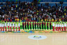 Olimpiados medalių teikimas