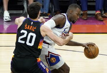 NBA atkrintamosios: „Nuggets“ –...