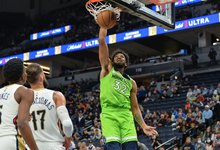 „Pelicans“ – „Timberwolves“