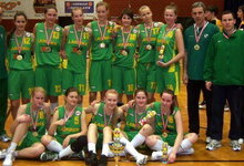 16-metės laimėjo turnyrus...