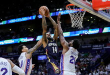 NBA: „Pelicans“ – „76ers“