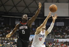 NBA ikisezoninis mačas:„Rockets“ –...