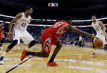 NBA: „Rockets“ – „Pelicans“