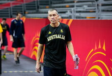 Australijos rinktinės treniruotė