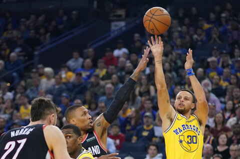 NBA: „Warriors“ – „Trail Blazers“