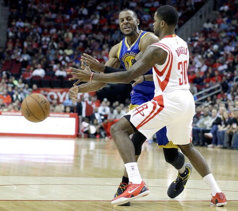 NBA: „Rockets“ – „Golden State Warriors