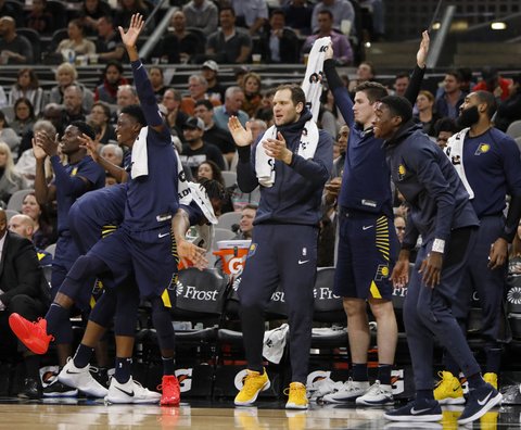 NBA: „Spurs“ – „Pacers“