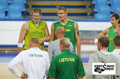 Lietuvos rinktinė pasirengusi mūšiui