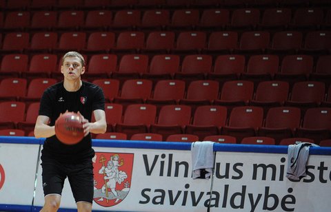 „Lietuvos ryto“ treniruotės prieš rungtynes su „Bešiktaš“ 