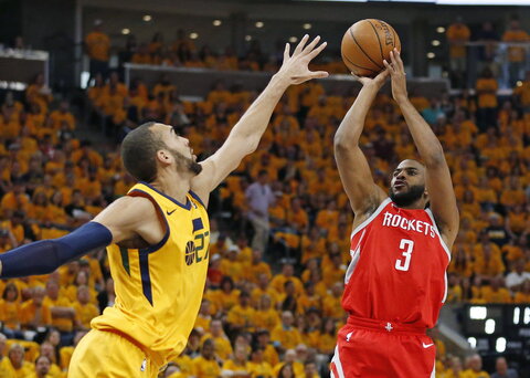 NBA: „Rockets“ – „Jazz“