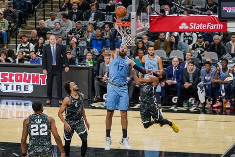 NBA: „Grizzlies“ – „Spurs“