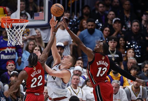 NBA finalas: „Nuggets“ – „Heat“