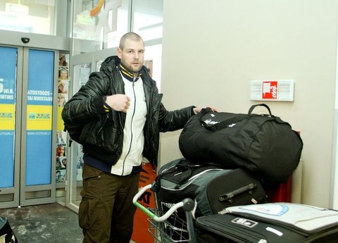 T.Lydeka atvyko į Vilnių 