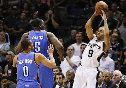 NBA Vakarų konferencijos finalas: „Spurs“ – „Thunder“