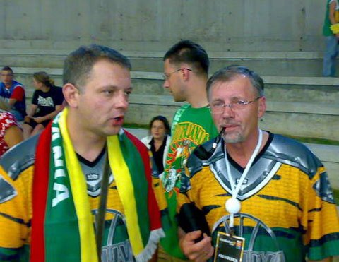 Sėkla prisijungė prie Lietuvos fanų