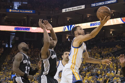 NBA: „Warriors“ – „Spurs“
