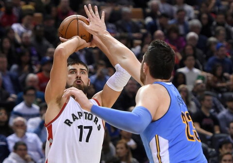 NBA: „Raptors“ – „Nuggets“