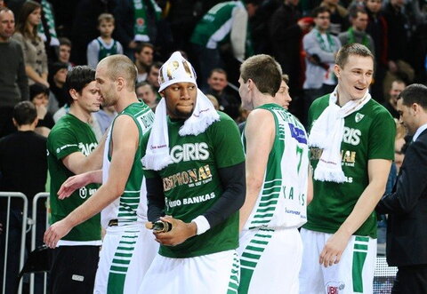 "Žalgirio" triumfo akimirkos LKF taurėje
