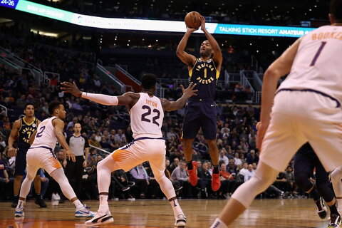 NBAL „Pacers“ – „Suns“