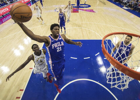NBA: „Pacers“ – „76ers“