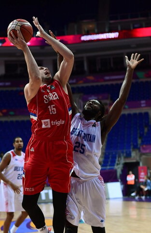 Europos čempionatas: Serbija – Didžioji Britanija