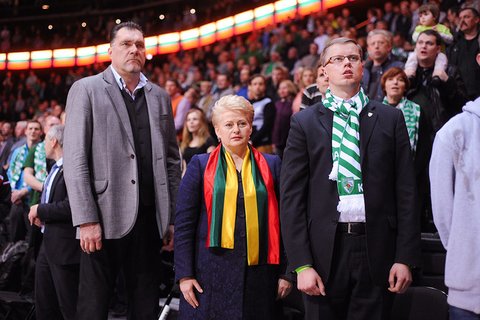 Sabonis, Grybauskaitė ir Kupčinskas