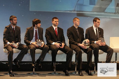 Juan Carlos Navarro, Ricard Rubio, Linas Kleiza, 