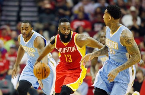 NBA: „Rockets“ – „Nuggets“