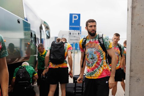 Lietuvos rinktinė išvyksta į Europos čempionatą