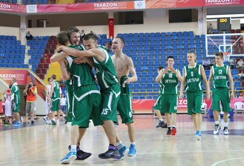 Penkiolikmečių triumfas po rungtynių su Rusija