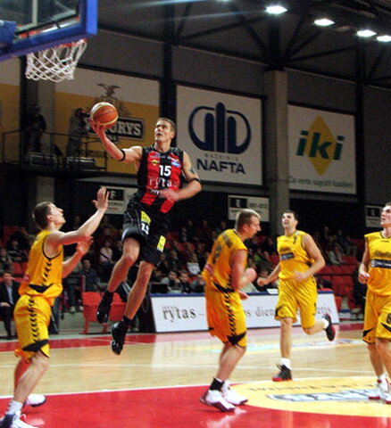 Lietuvos Rytas -Šiauliai LKL 2005.10.29