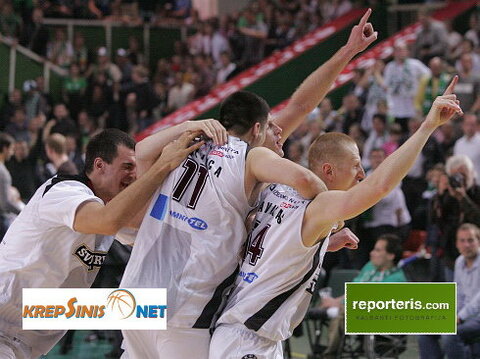 Žalgiris - Lietuvos rytas (5 LKL finalo rungtynės)
