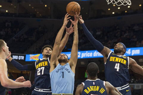 NBA: „Grizzlies“ – „Nuggets“