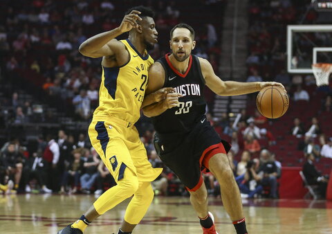 NBA: „Rockets“ – „Pacers“