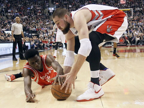 NBA: „Raptors“ – „Rockets“